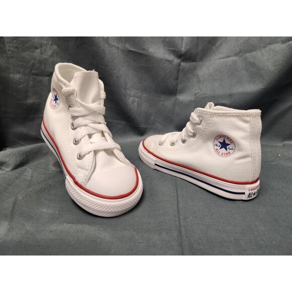 Converse Other - Converse Toddlers Chuck Taylor All Star Hi Lace Up White Size 9 NEW NO BOX!